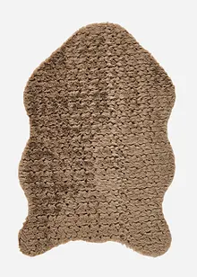 Tapis lavable, effet peau de mouton, bonprix