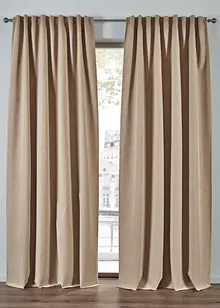 Rideau occultant, envers enduit, aussi en XXL (1 pce), bonprix