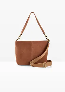 Sac à main en suédine, bonprix