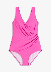 Maillot 1 pièce sculptant et croisé, maintien modéré, bonprix