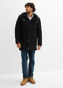 Parka d’hiver style militaire à doublure sherpa douce, bonprix