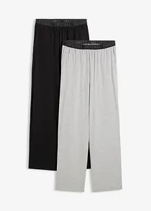 Lot de 2 pantalons de pyjama, bonprix