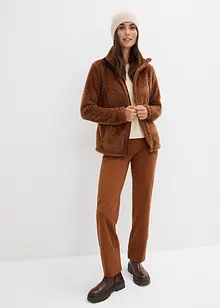 Veste en polaire peluche, bonprix