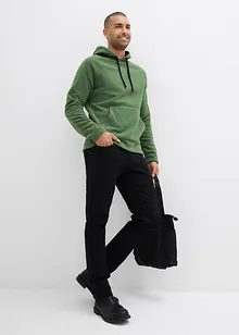 Pull polaire doux à capuche, bonprix