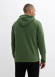 Pull polaire doux à capuche, bonprix