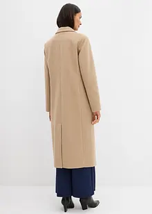Manteau croisé aspect laine, bonprix