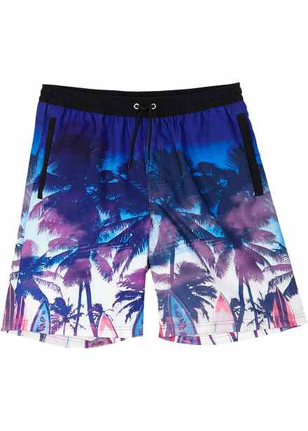 Lot De 2 Shorts De Bain Garçon NautySaurs - Motif Dinosaure - Taille 1-10 Ans - Polyester/Élasthanne