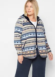 Veste Polaire Femme Capuche | Douce Chaud Hiver | Grande Taille | Sport Décontracté | 100% Polyester