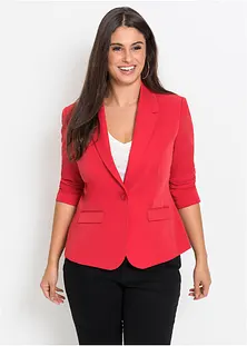 Ensemble Blazer Femme Keepink - Costume 2 Pièces élégant - Veste Boutonnée Et Pantalon Taille Haute - Bureau/Travail