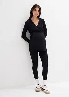 Top Court Grossesse Et Allaitement ML Rouge