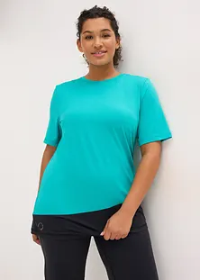 T-shirt Femme Col V Manches Longues - Coton - Grande Taille (S à 3XL) - Haut Basique été Et Printemps