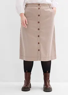 Jupe Midi Satinée Verte Bonprix Taille 26 (grande Taille) – Neuf Sans étiquettes