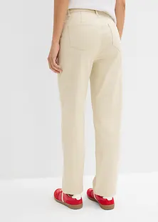 Pantalon femme la mode jambes larges taille haute et coupe ample pour