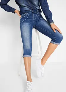 Jean Femme 7 For All Mankind - Modèle Capri/cropped - Taille 27 - Occasion Très Bon état