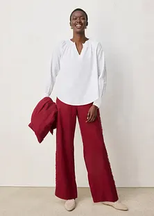Tunique CB 2008 Col Strass Marron Femme Taille XXL (FR50/US18/UK22/EUR48)
