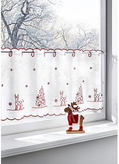 Brise-bise à broderie sapins de Noël, bpc living bonprix collection