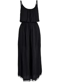 Robe midi à volant, bonprix