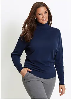 Pull col roulé, bonprix