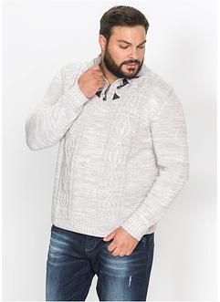 Pull à motif torsadé, John Baner JEANSWEAR