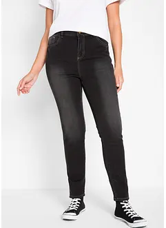 Jean taille haute slim, classique, bonprix