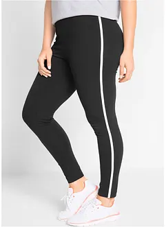 Legging de sport avec rayures contrastantes, longueur cheville, bonprix