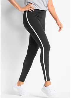 Legging de sport avec rayures contrastantes, longueur cheville, bonprix