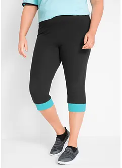 Legging capri à finitions contrastantes, bonprix