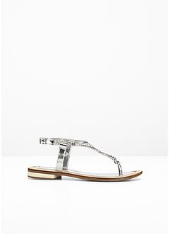 Sandales Flyfot En Cuir Crème Taille 37 - Occasion Excellent état