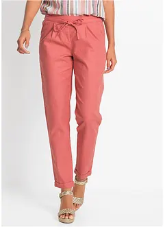 Pantalon en lin, bonprix