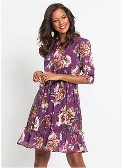 Robe Cache-cœur Floral Rose – Femme Taille 46-48 – Bodyflirt – Style Fourreau Mi-long