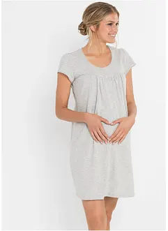 Chemise de nuit d’allaitement coton et dentelle, bonprix