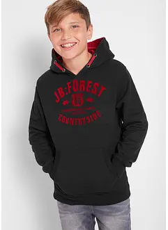 Sweat-shirt à capuche garçon en coton, bonprix