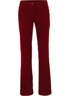 Pantalon stretch en velours côtelé, Bootcut, bonprix