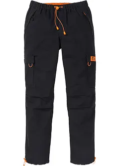 Pantalon droit à taille élastiquée Loose Fit, bonprix
