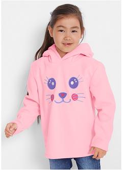 T-shirt polaire à capuche fille, bpc bonprix collection