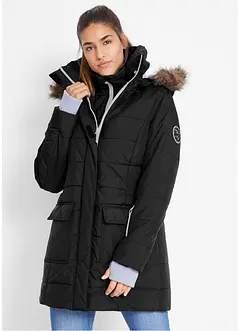 Veste longue fonctionnelle style 2-en-1, matelassée et imperméable, bonprix