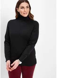 Pull col roulé, bonprix