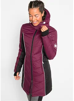 Manteau de ski matelassé fonctionnel, imperméable, bonprix