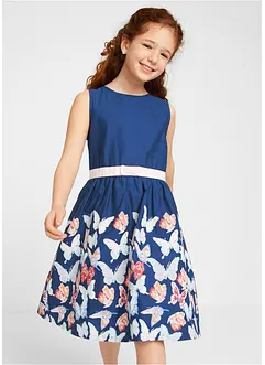 Robe fille avec imprimé papillon, bonprix