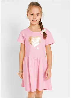 Lot de 2 robes en jersey 100% coton, bonprix