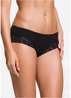 Lot de 4 culottes à dentelle, bonprix