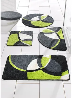 Tapis de salle de bain avec éléments colorés, bonprix