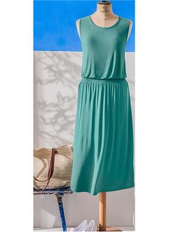 Robe en jersey avec smock, bpc bonprix collection