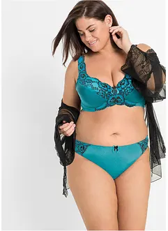 Soutien-gorge minimiseur à armatures et dentelle, bonprix