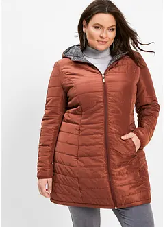 Beau manteau matelassé réversible, bonprix