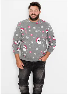 Sweat-shirt à motif de Noël, bonprix