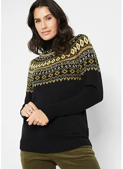 Pull à col roulé, bonprix