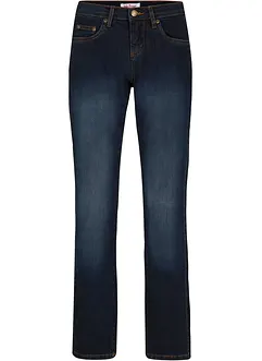 Jean droit slim, taille mi-haute, extensible, bonprix