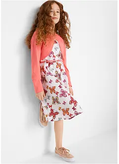 Robe + ceinture + boléro (ens. 3 pces), bonprix