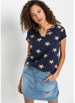 T-shirt avec étoiles, bonprix